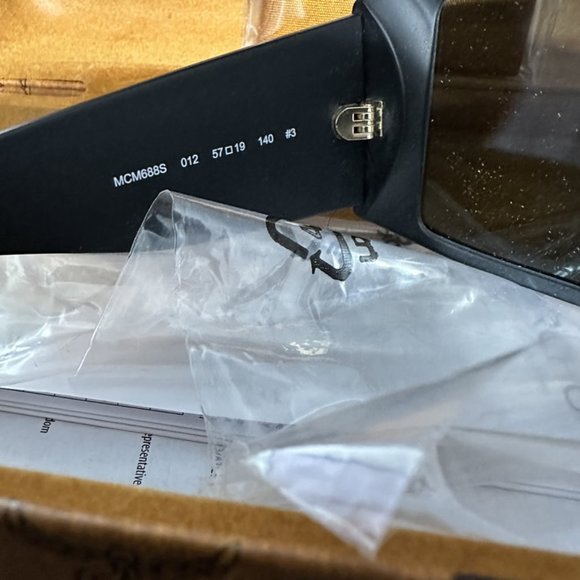 MCM Grey Shield Unisex Sunglasses main image 2